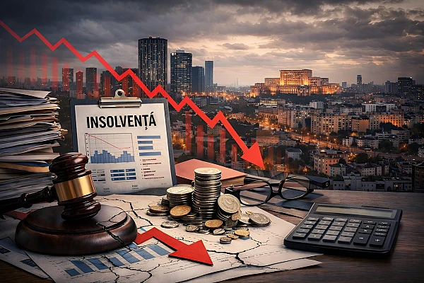 Prima lună din 2026 aduce peste 500 de insolvențe. În București, creștere de 60%